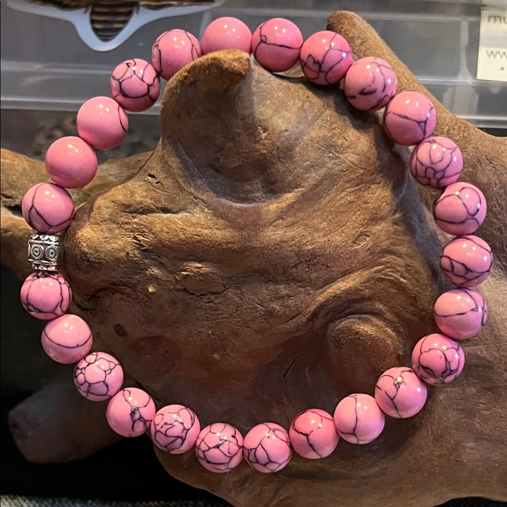 8mm Pink magnesite
